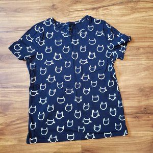 Loft, Navy Blue Cat T